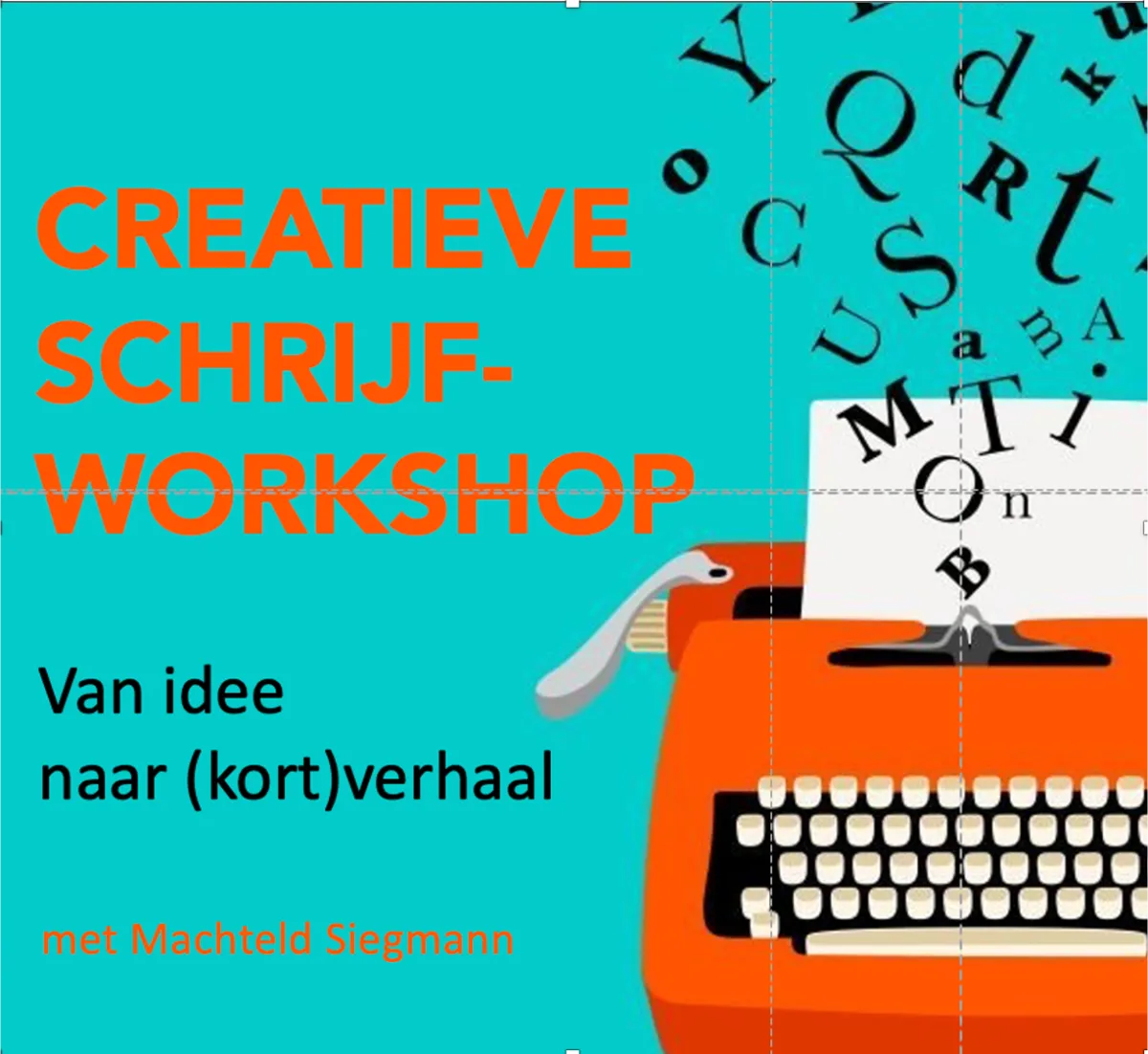 Workshop Creatief Schrijven door Machteld Siegmann